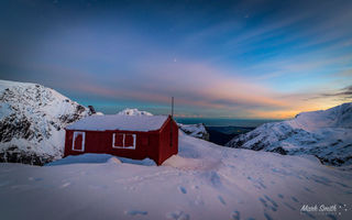 Almer Hut Sunrise