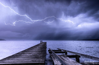 Lake Tarawera Lightning 
