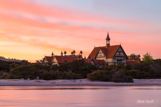 Rotorua Museum Sunset