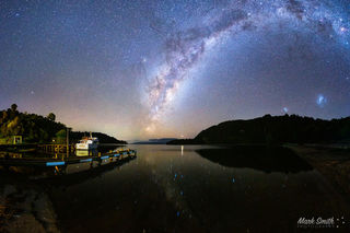 Tarawera Landing April Astro Pano
