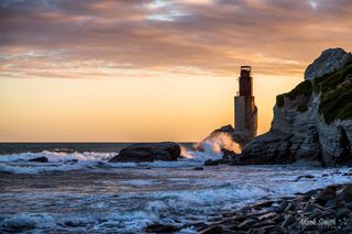 Tuahine Point Lighthouse Sunset