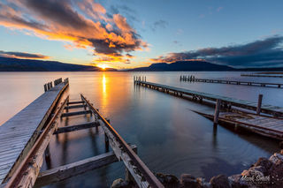 Lake Tarawera Jettys Sunrise