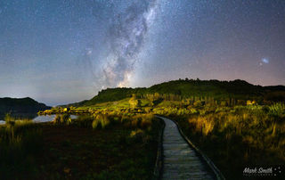 Lake Okareka Astro Pano  